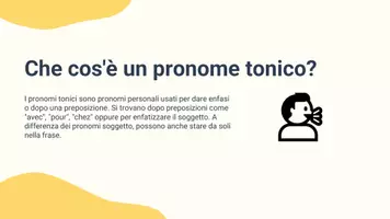 anteprima - Presentazioni / Lavagne - Completare frasi con il pronome tonico corretto - Pagina 2