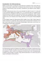 Vorschau - Arbeitsblätter - Kurzüberblick- Völkerwanderung - Deckblatt