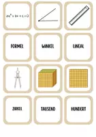 Vorschau - Spiele - Spiel: Finde Paare - Aufbau Wortschatz Mathematik - Seite 3
