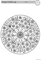 Vorschau - Arbeitsblätter - Mandala Frühling Ausmalbilder | Kunst Klasse 1-4 - Seite 3