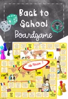 Vorschau - Spiele - Back to school: Boardgame - Brettspiel - Deckblatt