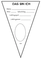 Vorschau - Poster - Kreative Steckbriefe zum Schulanfang – Klassisch, Wimpel, Wappen, Schatzkarte & Insel - Seite 3