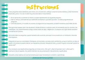 Vista previa - Hojas de trabajo - Tarjetas de conversación para niños – Actividades de inteligencia emocional y conexión familiar - página 2