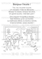 Aperçu - Inclusion - Poésie c'est la rentrée version simple (cycles 1 et 2) - Page 3