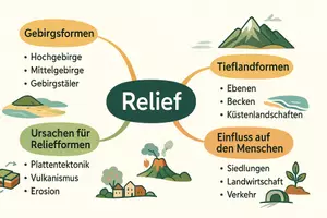 Vorschau - Arbeitsblätter - Lernposter + Arbeitsblatt zum Thema "Erdkunde" + Onlineübung & MP3 + Mindmap + Infografik - Seite 3