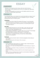 Vorschau - Arbeitsblätter - Essay - Seite 1