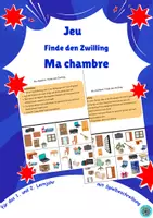 Vorschau - Spiele - Jeu: Finde den Zwilling (Ma chambre) - Deckblatt