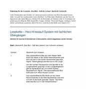 Vorschau - Aufgabenkarten - Lesekette: Herz-Kreislauf-System - Deckblatt