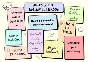 Vorschau - Arbeitsblätter - Englisch Starterpaket /Class Rules, Classroom Phrases, Colours, Numbers, Spelling, Animals - Seite 2