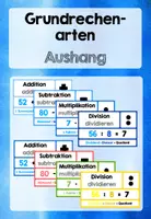 Vorschau - Fördermaterial/Inklusion - Grundrechenarten - Aushang / Tafelmaterial - Deckblatt