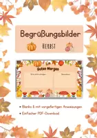 Vorschau - Präsentationen/Tafelbilder - Herbst Begrüßungsbild Digitale Tafel Stundentransparenz - Deckblatt