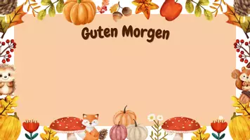 Vorschau - Präsentationen/Tafelbilder - Herbst Begrüßungsbild Digitale Tafel Stundentransparenz - Seite 3