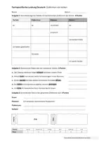 Vorschau - Test - Grammatiktest: Zeitformen von Verben - Seite 1