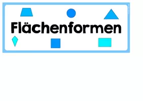 Vorschau - Poster - geometrische Flächenformen - Aushang / Tafelmaterial - Seite 1
