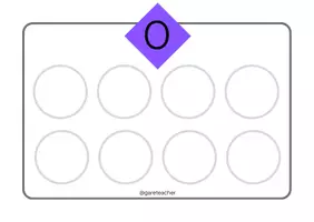 Vista previa - Tarjetas / Manipulativos - Ruleta vocales - página 3