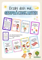 Vorschau - Spiele - Erzähl doch mal - Gesprächskarten - Deckblatt
