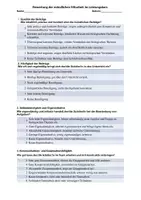 Vorschau - Anderer Materialtyp - Bewertungsbögen Biologie Mitarbeitsnoten Sek. I und II - Deckblatt