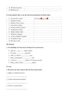 Vorschau - Arbeitsblätter - Materialpaket für den Anfangsunterricht Spanisch (Ir + a, estar + gerundio, Possessivpronomen) - Seite 2