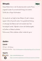 Vorschau - Poster - Abschreibtipps - Tafelmaterial und Hefteintrag - Seite 1