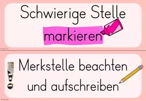 Vorschau - Poster - Abschreibtipps - Tafelmaterial und Hefteintrag - Seite 3