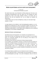 Vorschau - Unterrichtsreihen - Kakao: Geschichte, Herkunft, Anbau, Verarbeitung - Seite 2