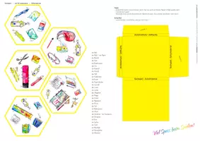 Vorschau - Spiele - Wortschatzaufbau (DaZ) – Schulmaterial – Finde den Zwilling - Seite 3