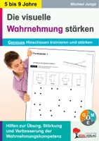 Vorschau - Arbeitsblätter - Visuelle Wahrnehmung stärken | Vorschule Grundschule Förderschule Klasse 1-4 | Konzentration, Wahrnehmungsförderung, Inklusion, Differenzierung, 4 Niveaustufen, Lösungen - Deckblatt