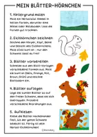 Vorschau - Stundenentwürfe - 18x Kunstprojekte im Herbst XXL Materialpaket - Kunst für die Grundschule - Seite 1