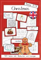 anteprima - Esercizi - Raccolta di materiali XXL: Christmas (Inglese per la primaria) - Pagina di copertina