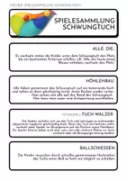 Vorschau - Stundenentwürfe - Schwungtuch-Abenteuer - Bewegungsgeschichte & Spielideen - Seite 1