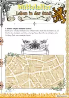 Vorschau - Arbeitsblätter - Mittelalter - Leben in der Stadt - Klasse 6 - Seite 2