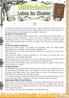 Vorschau - Arbeitsblätter - Materialpaket - Mittelalter - Klasse 6 - Seite 1
