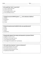 anteprima - Compiti in classe/Test - Fondamenti di grammatica italiana: pronomi indefiniti - Pagina 3