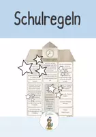 Vorschau - Anderer Materialtyp - Übersicht der Schulregeln für die Schüler*innen - Deckblatt