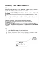 Vorschau - Arbeitsblätter - WebQuest: Donald Trump - a threat to democracy - Seite 2