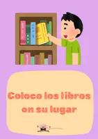 Vista previa - Decoración del aula - ¡ Normas para la biblioteca escolar! - página 3