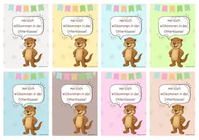Vorschau - Anderer Materialtyp - Willkommenskärtchen_Otterklasse - Seite 2