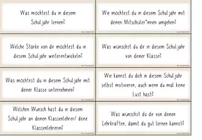 Vorschau - Arbeitsblätter - Vorsätze für das neue Halbjahr/ Schuljahr - Seite 1
