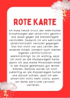 Vorschau - Poster - Grüne, gelbe und rote Karten für Unterrichtsstörungen - Seite 2