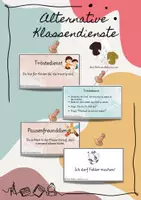 Vorschau - Bildkarten - Alternative Klassendienste - Deckblatt