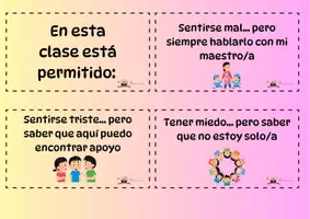 Vista previa - Refuerzo / NEE / Materiales de apoyo - ¡Mi espacio seguro! Tarjetas para trabajar la autoestima - página 1