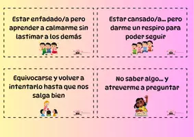 Vista previa - Refuerzo / NEE / Materiales de apoyo - ¡Mi espacio seguro! Tarjetas para trabajar la autoestima - página 2