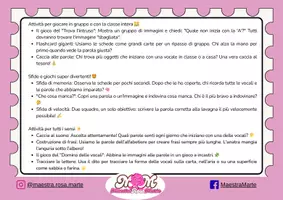 anteprima - Flashcard - Pronti per un viaggio entusiasmante nel mondo delle vocali? 🚀 - Pagina 2