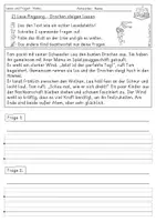 Vorschau - Arbeitsblätter - Lese-Pingpong Herbst, Klasse 2, 3 - Seite 3