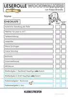 Vorschau - Mal- und Bastelvorlagen - Leserolle Woodwalkers - Carags Verwandlung +EWH - Deckblatt