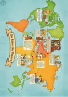 Vorschau - Poster - Die Reise des Papiers-Weltkarte - Deckblatt