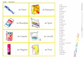 Vorschau - Spiele - Wortschatzaufbau (DaZ) – Schulmaterial – Legespiel - Seite 3