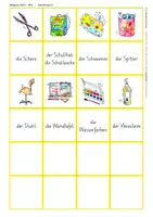 Vorschau - Spiele - Wortschatzaufbau (DaZ) – Schulmaterial – Bildpaare - Seite 3