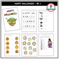 förhandsvisning - Happy Halloween åk 1 - försättsblad