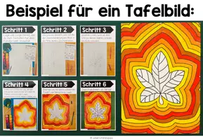 Vorschau - Stundenentwürfe - Kunstunterricht 3. 4. 5. Klasse, 20 Kunststunden fertig geplant, Kunst Grundschule, Kunst Sekundarstufe, Kunstprojekte, Malen, Zeichnen, Basteln, Unterrichtsplanung | Materialpaket - Seite 3